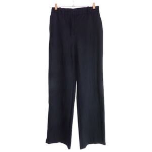 Aritzia Babaton Black Wool Twill Blend Trouser Size 4 Wide Leg